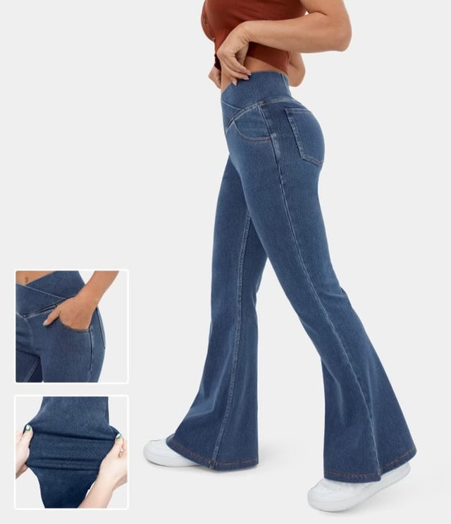 Charlie Super Flare Jeans – Plush Boutique Brentwood