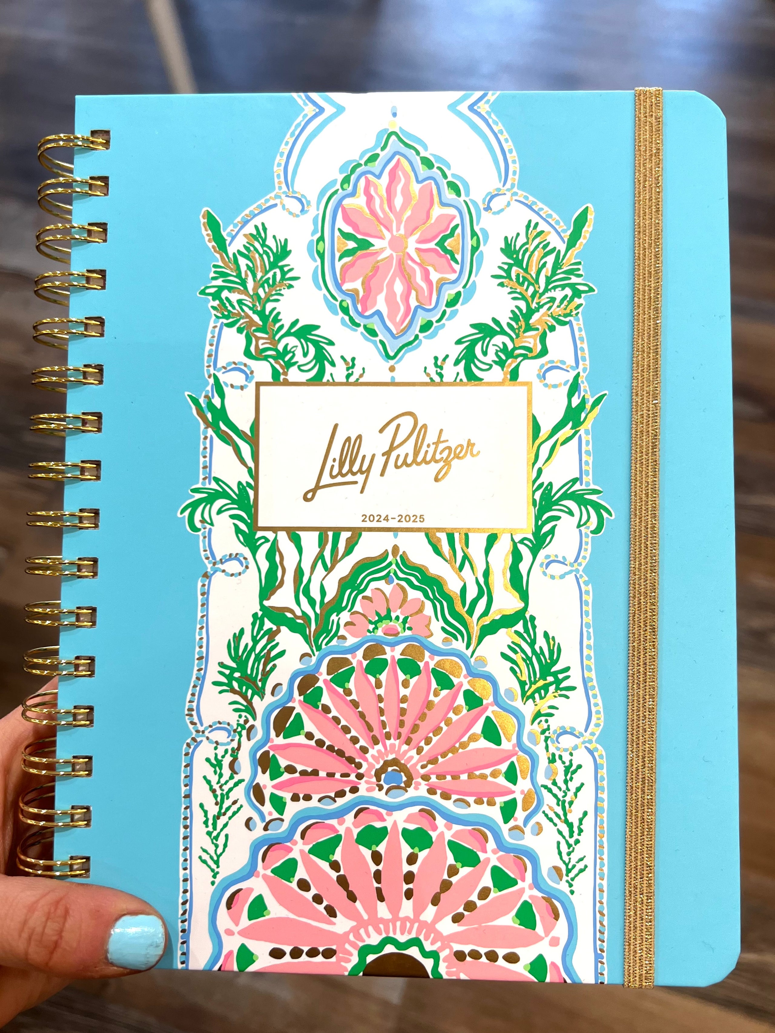 Lilly Pulitzer Large Planner August 2024-December 2025, Weekly Agenda